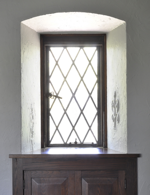 leaded glass window