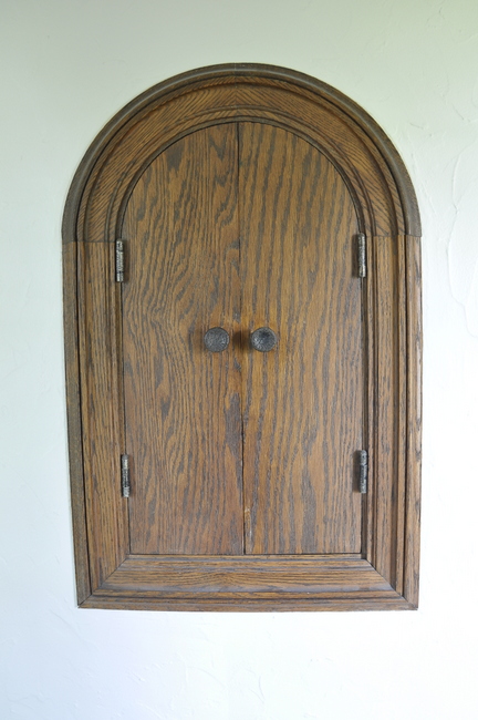 original arched phone cubby