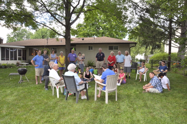 group listening front