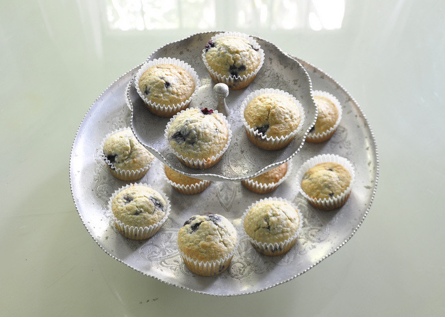 blueberry muffins