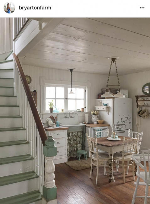 Sara Jo at Bryarton Farm adds so much authentic detail and beauty to her historic home!